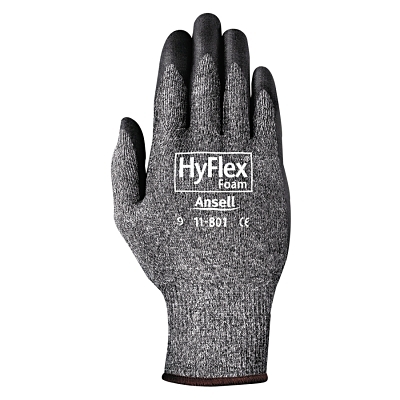 HYFLEX 11-801 GRY/BLK MULTIPURP ASSEMB GLV SZ8